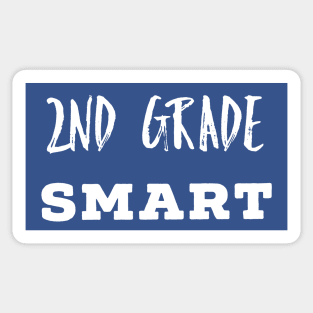 2nd Grade Smart Student Sticker